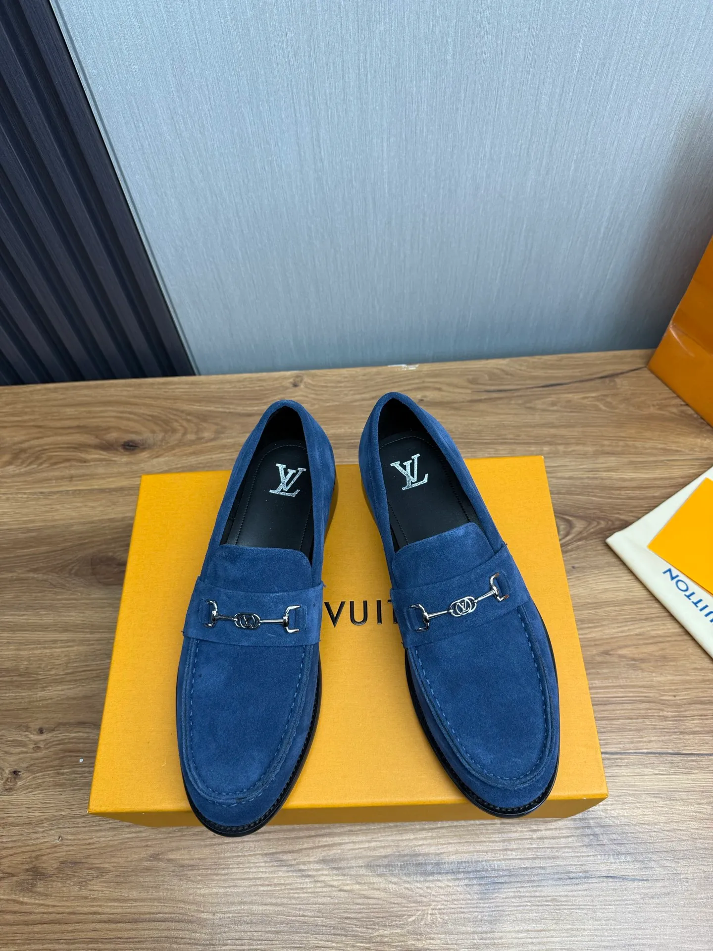Factory 660💰 LV. Men's business casual leather shoes, all made of imported original brand leather, just to create a more comfortable wearing experience, original non-slip and wear-resistant outsole ✔️16-45 (38.45 non-returnable)